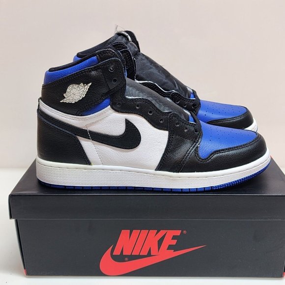 Air Jordan 1 Retro High Royal Toe 575441-041 Size 10 New